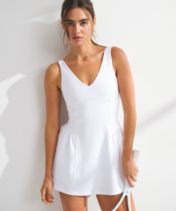 YPB sculptLUX V-Neck Mini Dress