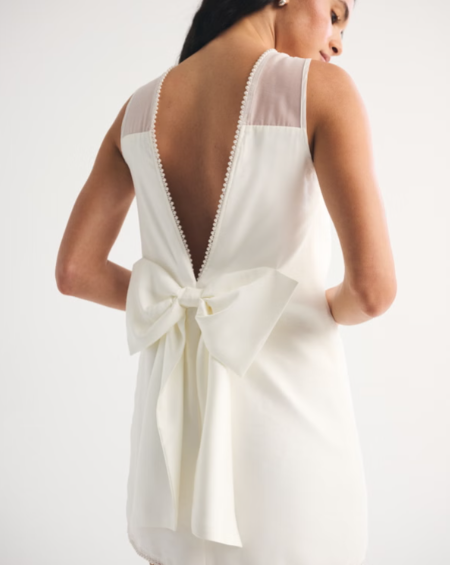 Bow-Back Mini Dress - Image 2