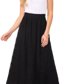 Women's Textured A-Line Skirt